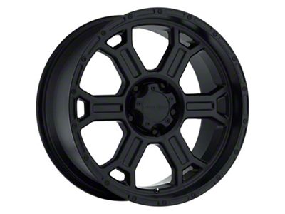 Vision Off-Road Raptor Matte Black 6-Lug Wheel; 17x9; -6mm Offset (10-24 4Runner)