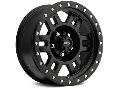 Vision Off-Road Manx Matte Black 6-Lug Wheel; 17x8.5; 0mm Offset (10-24 4Runner)