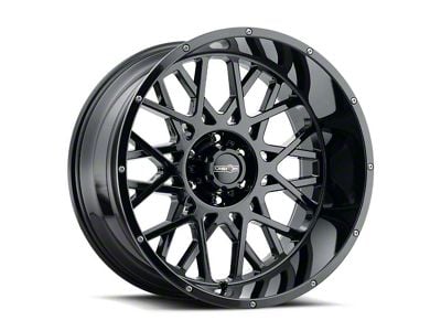 Vision Off-Road Rocker Gloss Black 6-Lug Wheel; 18x9; 12mm Offset (10-24 4Runner)