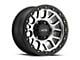 Vision Off-Road Nemesis Matte Black Machined 6-Lug Wheel; 18x9; 0mm Offset (21-24 Bronco, Excluding Raptor)