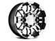 Vision Off-Road Warrior Gloss Black Machined 6-Lug Wheel; 20x9; 0mm Offset (22-24 Bronco Raptor)