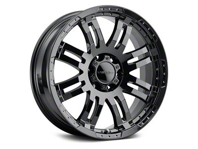 Vision Off-Road Warrior Gloss Black 6-Lug Wheel; 18x8.5; 25mm Offset (22-24 Bronco Raptor)