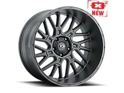 Vision Off-Road Brawl Satin Black 6-Lug Wheel; 20x12; -51mm Offset (22-25 Bronco Raptor)