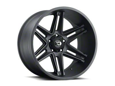 Vision Off-Road Razor Gloss Black Milled Spoke 6-Lug Wheel; 22x10; -19mm Offset (22-25 Bronco Raptor)