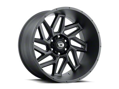 Vision Off-Road Spyder Gloss Black Milled Spoke 6-Lug Wheel; 20x10; -25mm Offset (22-25 Bronco Raptor)