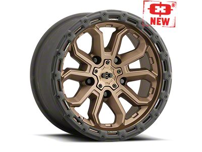 Vision Off-Road Korupt Satin Bronze Wheel; 17x9; -12mm Offset (20-24 Jeep Gladiator JT)