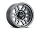 Vision Off-Road Manx 2 Overland Satin Gray Wheel; 17x9; -12mm Offset (20-24 Jeep Gladiator JT)