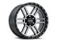 Vision Off-Road Manx 2 Satin Gray Wheel; 17x9 (20-24 Jeep Gladiator JT)