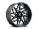 Vision Off-Road Spyder Satin Black Wheel; 17x9; 12mm Offset (20-24 Jeep Gladiator JT)