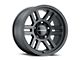 Vision Off-Road Manx 2 Overland Satin Black Wheel; 17x9; -12mm Offset (05-10 Jeep Grand Cherokee WK, Excluding SRT8)