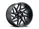 Vision Off-Road Spyder Satin Black Wheel; 20x12; -51mm Offset (22-24 Jeep Grand Cherokee WL)