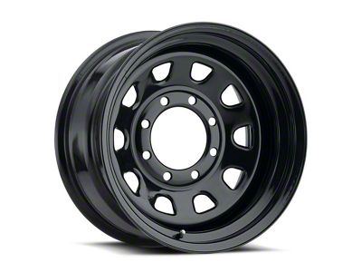 Vision Off-Road D Window Steel Gloss Black Wheel; 17x9; -12mm Offset (99-04 Jeep Grand Cherokee WJ)