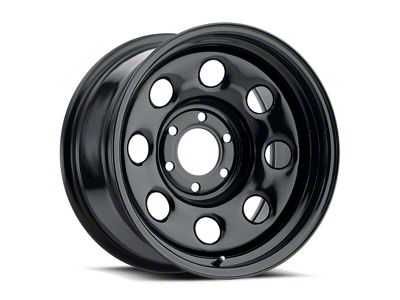 Vision Off-Road Soft 8 Steel Gloss Black Wheel; 17x8 (99-04 Jeep Grand Cherokee WJ)