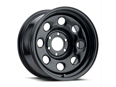 Vision Off-Road Soft 8 Steel Gloss Black Wheel; 17x9; 12mm Offset (99-04 Jeep Grand Cherokee WJ)