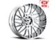 Vision Off-Road Brawl Chrome Wheel; 20x9; 12mm Offset (76-86 Jeep CJ7)