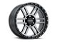 Vision Off-Road Manx 2 Satin Gray Wheel; 17x9; 12mm Offset (07-18 Jeep Wrangler JK)