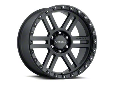 Vision Off-Road Manx 2 Satin Black Wheel; 20x9; -12mm Offset (76-86 Jeep CJ7)