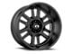 Vision Off-Road Split Satin Black Wheel; 20x9; 12mm Offset (76-86 Jeep CJ7)