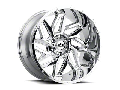 Vision Off-Road Spyder Chrome Wheel; 20x9 (76-86 Jeep CJ7)