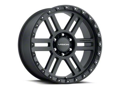 Vision Off-Road Manx 2 Satin Black 6-Lug Wheel; 17x9; 12mm Offset (16-23 Tacoma)