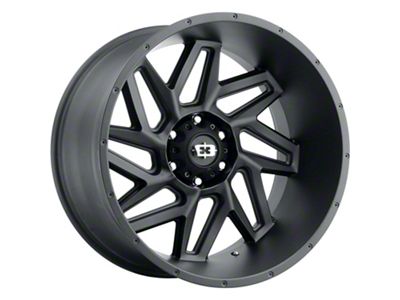 Vision Off-Road Spyder Satin Black 6-Lug Wheel; 20x9; 0mm Offset (16-23 Tacoma)