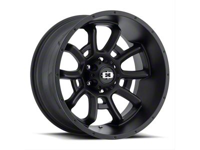 Vision Off-Road Bomb Satin Black 6-Lug Wheel; 20x9; 0mm Offset (17-24 Titan)