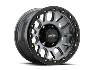 Vision Off-Road Nemesis Gunmetal 6-Lug Wheel; 18x9; 0mm Offset (16-24 Titan XD)