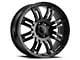 Vision Off-Road Warrior Gloss Black 6-Lug Wheel; 20x9; 18mm Offset (16-24 Titan XD)