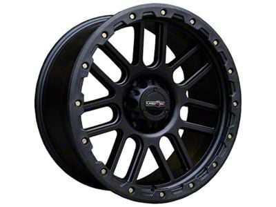 Vision Off-Road Nemesis Matte Black 6-Lug Wheel; 18x9; 0mm Offset (22-24 Tundra)