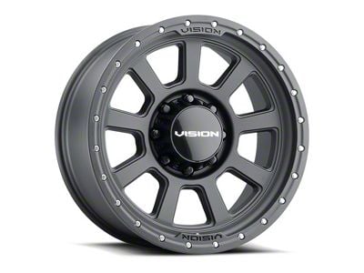 Vision Off-Road Ojos Satin Black 6-Lug Wheel; 18x9; -12mm Offset (22-24 Tundra)