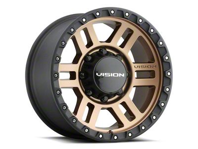 Vision Off-Road Manx 2 Bronze 6-Lug Wheel; 17x9; 12mm Offset (22-24 Tundra)