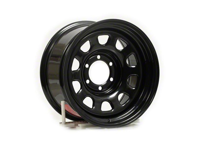 Vision Off-Road D Window Gloss Black 6-Lug Wheel; 17x9; -12mm Offset (22-24 Tundra)