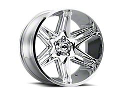 Vision Off-Road Razor Chrome 6-Lug Wheel; 22x12; -51mm Offset (22-25 Tundra)