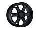 Vision Off-Road Raptor Matte Black Wheel; 17x9 (20-24 Jeep Gladiator JT)