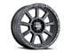 Vision Off-Road Ojos Satin Black Wheel; 18x9; 12mm Offset (07-18 Jeep Wrangler JK)