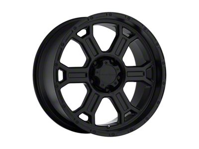 Vision Off-Road Raptor Matte Black Wheel; 17x9 (07-18 Jeep Wrangler JK)