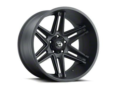 Vision Off-Road Razor Satin Black Wheel; 20x10 (18-24 Jeep Wrangler JL)