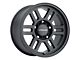 Vision Off-Road Manx 2 Overland Satin Black 6-Lug Wheel; 17x9; -12mm Offset (16-23 Tacoma)