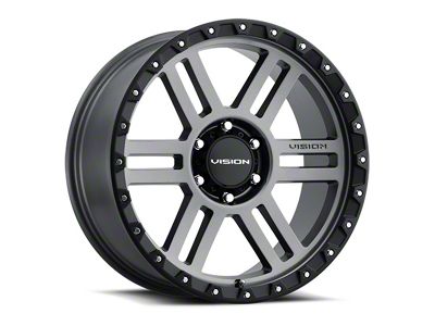 Vision Off-Road Manx 2 Satin Gray 5-Lug Wheel; 20x9; 12mm Offset (14-21 Tundra)