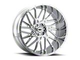 Vision Wheel Brawl Chrome 6-Lug Wheel; 20x9; 12mm Offset (03-09 4Runner)