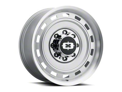 Vision Wheel Cheyenne Silver Machined Lip 6-Lug Wheel; 17x9; 4mm Offset (05-15 Tacoma)