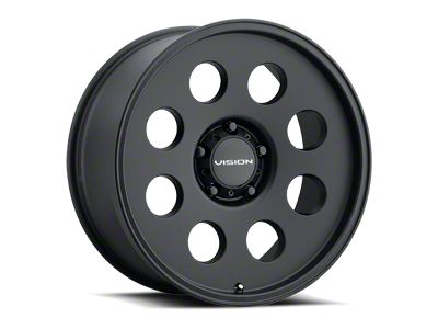 Vision Wheel Midway Satin Black 5-Lug Wheel; 18x9; 12mm Offset (07-13 Tundra)