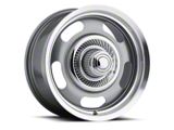 Vision Wheel Rally Gunmetal Machined 6-Lug Wheel; 17x8; 0mm Offset (10-24 4Runner)