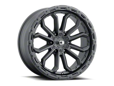 Vision Wheel Korupt Satin Black 6-Lug Wheel; 20x9; 0mm Offset (2024 Tacoma)