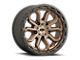 Vision Wheel Korupt Satin Bronze 6-Lug Wheel; 20x9; 12mm Offset (2024 Tacoma)