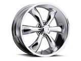 Vision Wheel Legend 5 Chrome 6-Lug Wheel; 20x9; 20mm Offset (2024 Tacoma)