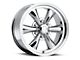 Vision Wheel Legend 6 Chrome 6-Lug Wheel; 17x8; 19mm Offset (2024 Tacoma)