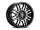 Vision Wheel Nexus Gloss Black Machined 6-Lug Wheel; 18x8.5; 18mm Offset (2024 Tacoma)