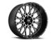 Vision Wheel Rocker Anthracite with Satin Black Lip 6-Lug Wheel; 20x9; 10mm Offset (2024 Tacoma)