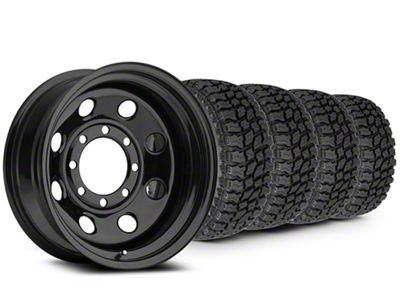 17x8 Vision Wheel Soft 8 & 33in Mudclaw Mud-Terrain Comp MTX Tire Package (10-24 4Runner)